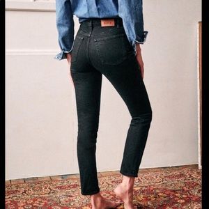 Sezane Le Brut Sexy Noir Jeans
